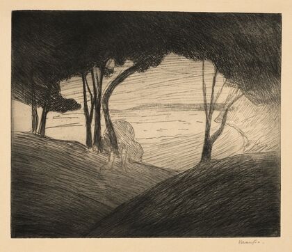 La mer ou Coucher de Soleil