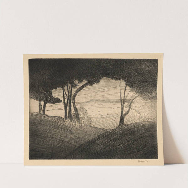 La mer ou Coucher de Soleil (1890-1895) by Maxime Maufra