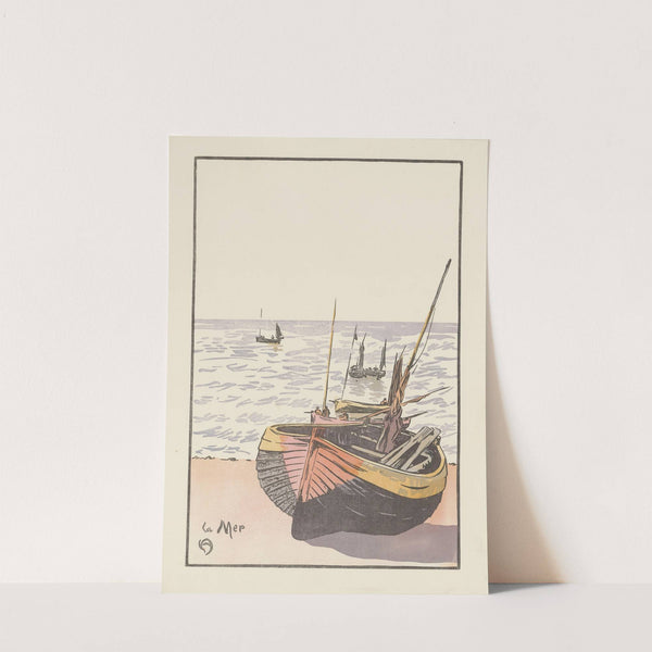 La Mer (Yport) (1902) by Amédée Joyau