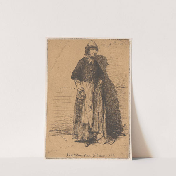 La Mere Gerard (ca. 1856) by James Abbott McNeill Whistler