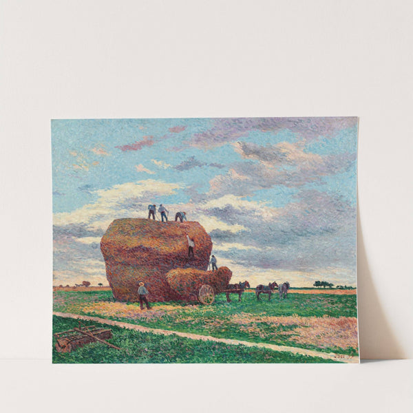 La meule de foin (1897) by Maximilien Luce