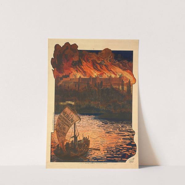 La Micheline de l’antique cité de Carcassonne est la reine des liqueurs. A Michel Sabatier (1900) by Jean-Paul Laurens