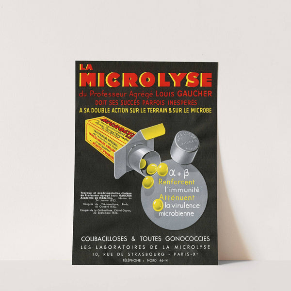 La Microlyse (1910-1950) by Laboratoire de la Microlyse