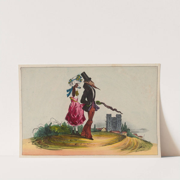 La mode du jour (1829-1830) by J. J. Grandville