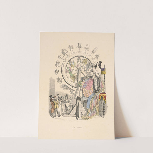 La mode (Fashion) (1844) by Paul Gavarni