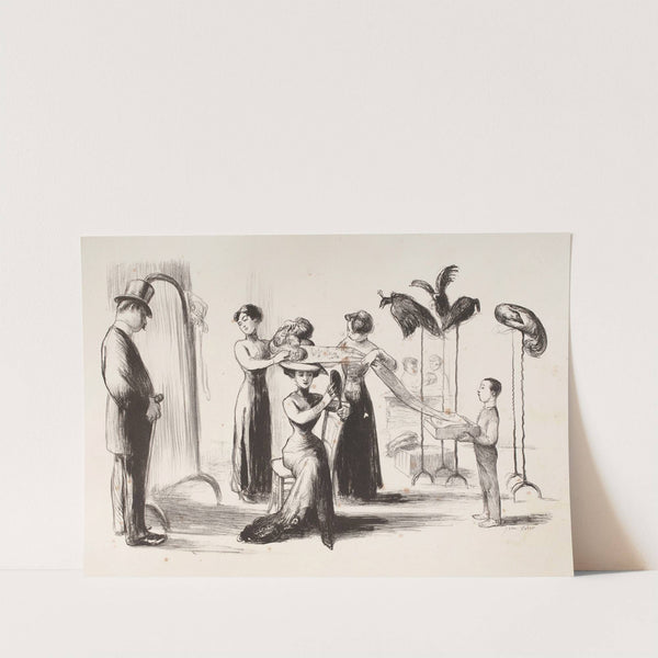 La Modiste (1907-1909) by Jean Veber