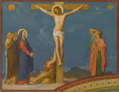 La Mort De Jésus-Christ Sur Le Calvaire