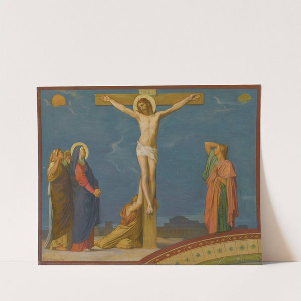 La Mort De Jésus-Christ Sur Le Calvaire by Jean-Hippolyte Flandrin