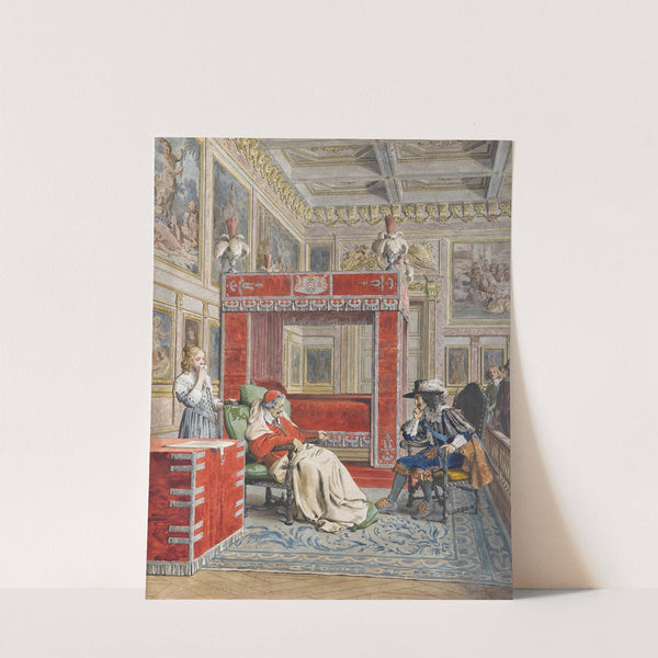 La Mort de Richelieu by Maurice Leloir