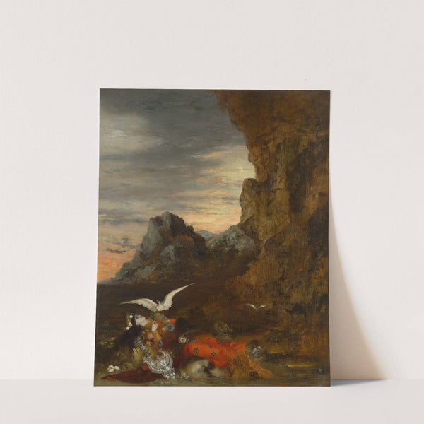 La mort de Sapho (1872) by Gustave Moreau