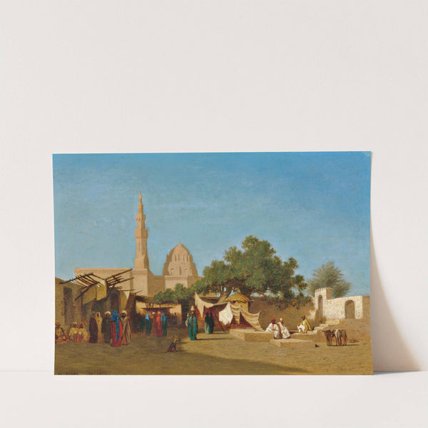 La Mosquée Du Sultan Hassan, Caire by Charles Théodore Frère