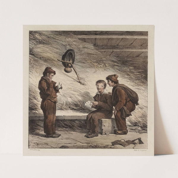 Struggle for the guidon by Gibson & Co. Lith