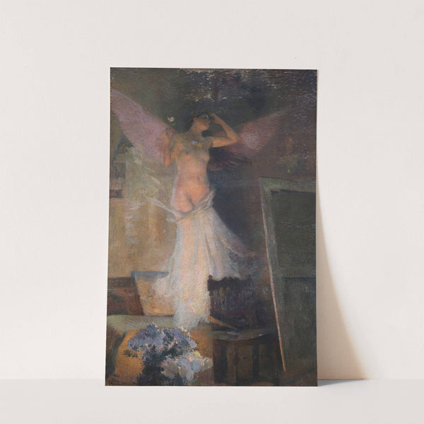 La muse du peintre by Henri Martin