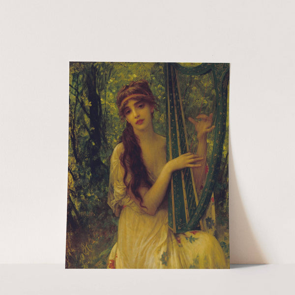 La musique (Agathe Calmel) (1882) by Ernest Hébert