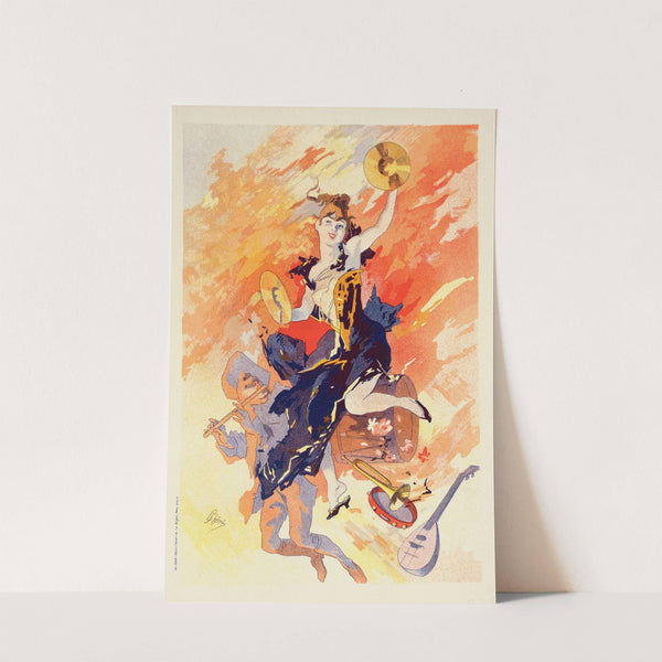 La Musique (1900) by Jules Chéret