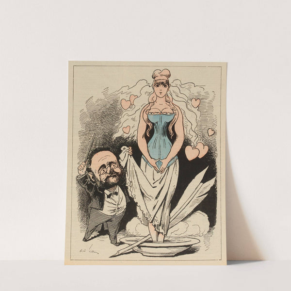 La naissance de Nana-Vénus (1879) by André Gill