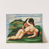 La naufragée by Moïse Kisling