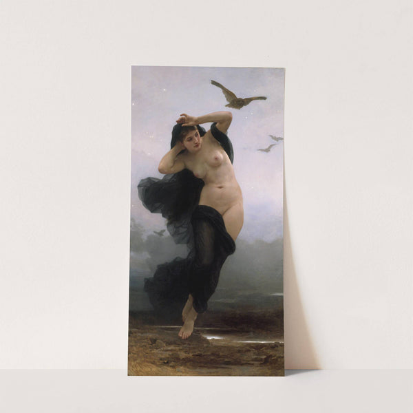 La Nuit (1883) by William Bouguereau