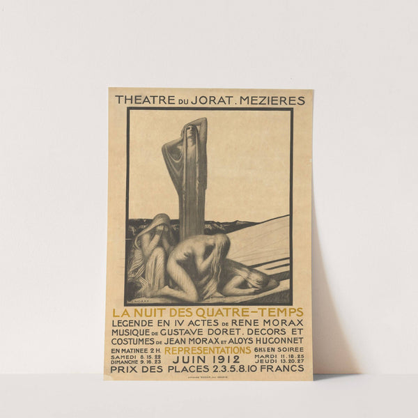 La nuit des quatre-temps – Théâtre du Jorat, Mézières (1912) by Jean Morax