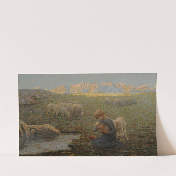 La oveja enferma (1902) by Emilio Longoni