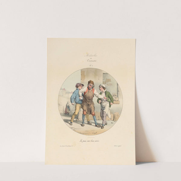 La paix, mes bons amis (1829) by Edmé Jean Pigal