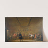 La Partie de billard (1720) by Jean Siméon Chardin
