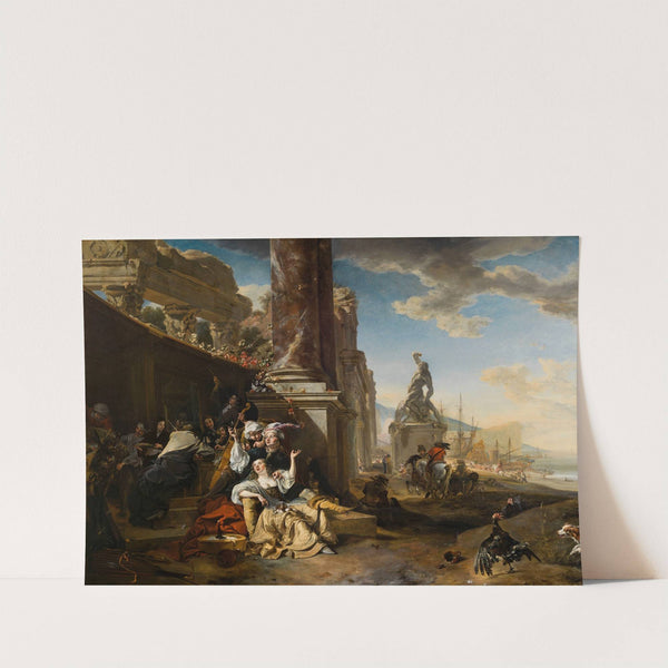 La Partie de plaisir by Jan Weenix