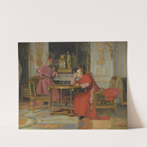 La Partie D'echecs by Henri Laissement