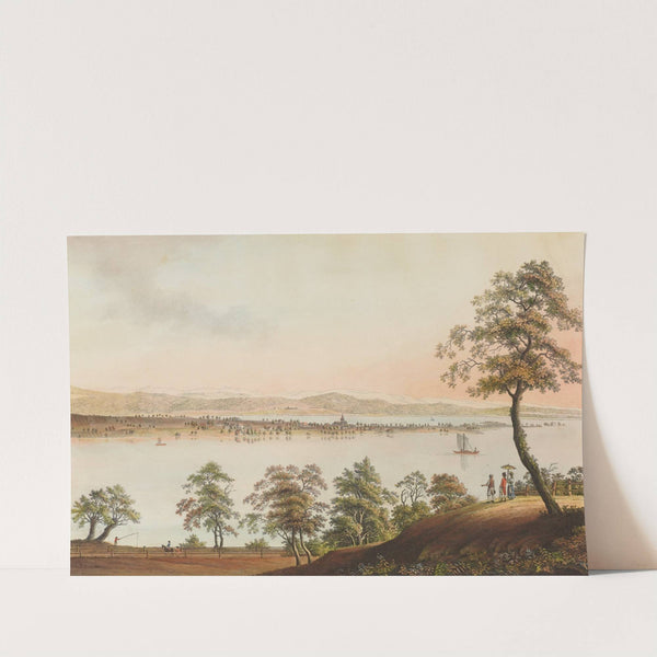 La partie Superieure de L’isle de Reichenau by Johann Heinrich Bleuler