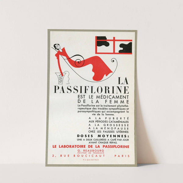 La Passiflorine (1910-1950) by Laboratoires de la Passiflorine