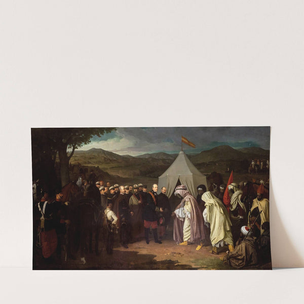 La Paz De Wad-Ras by Joaquín Domínguez Bécquer