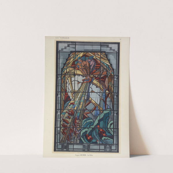 La pêche, au Pavillon du Vitrail by Jacques Gruber