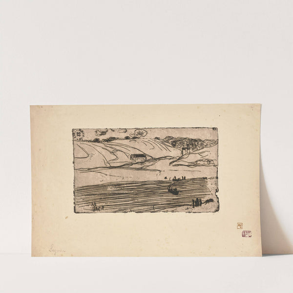 La pêche (Fishing) (1893) by Armand Seguin