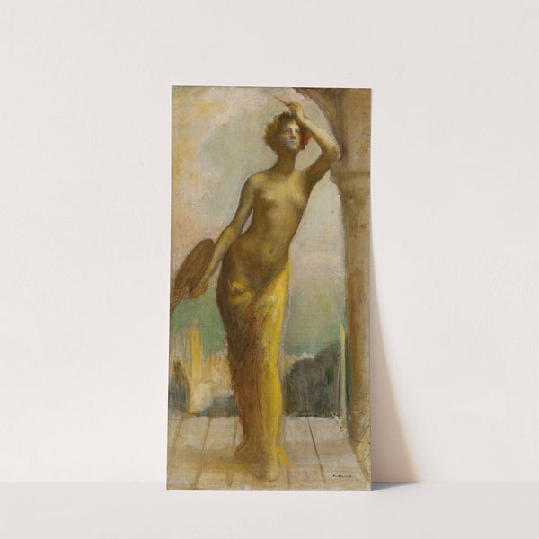 La Peinture by Pascal-Adolphe-Jean Dagnan-Bouveret