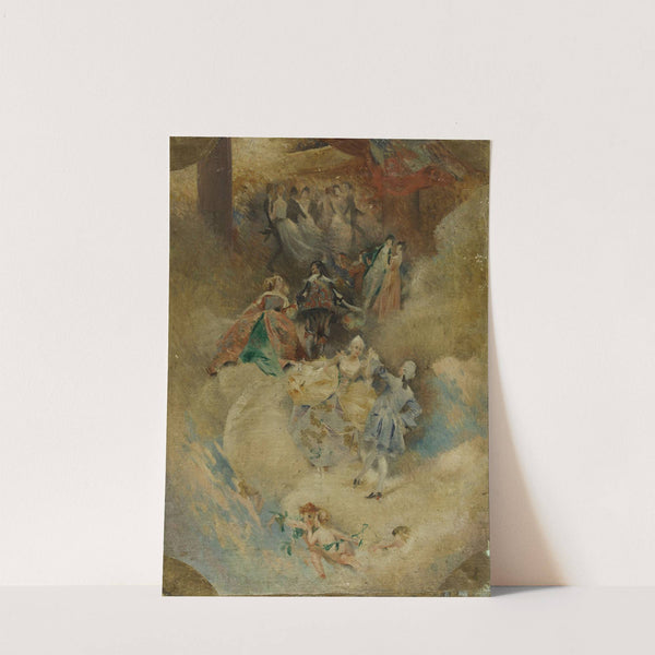 La Peinture à travers les âges - La Danse à travers les âges by Aimé Morot