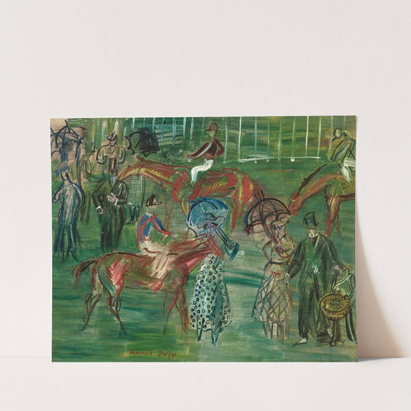 La pelouse (circa 1950) by Raoul Dufy