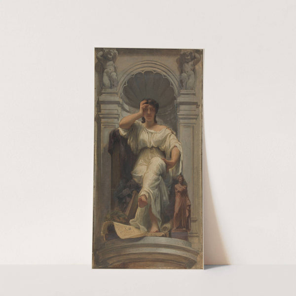 La pensée (ou l’architecture) (1864) by Charles Louis Müller