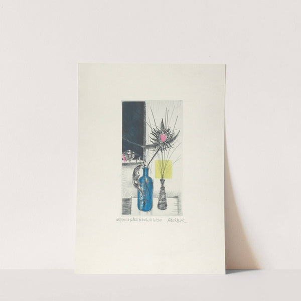 La petite bouteille bleue by Samuel Amsler