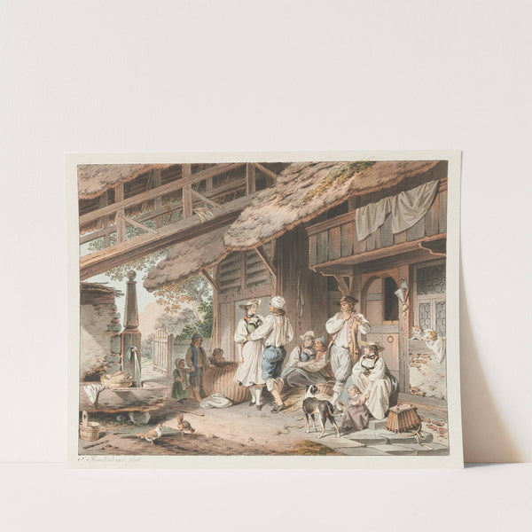 La petite Fête imprevûe (1786 - 1794) by Sigmund Freudenberger