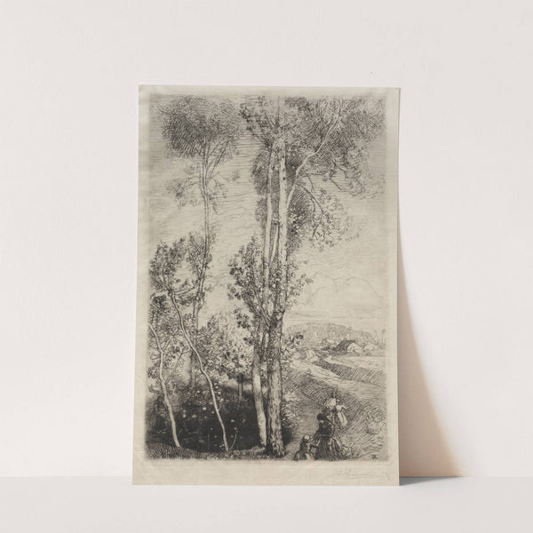 La Petite Mare (1908) by Auguste Louis Lepère