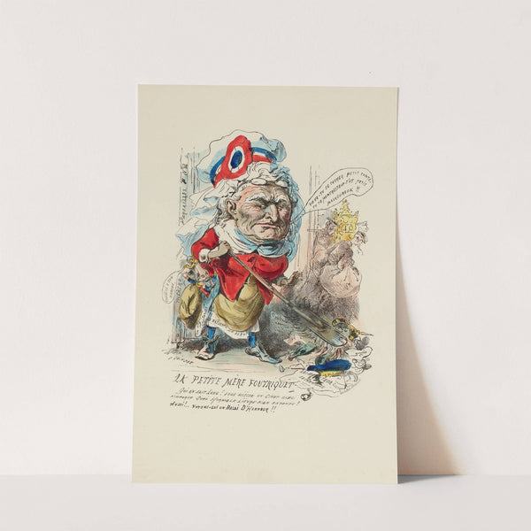 La petite mère foutriquet Qui en sait long (19th Century) by Victor Coindre