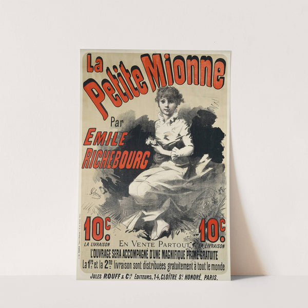La Petite Mionne Par Emile Richebourg (1884) by Jules Chéret