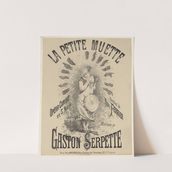 La petite muette (1877) by Felix Mackar