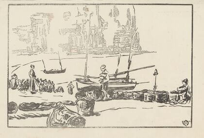 La Petite plage (Yport) (1902) — size preview