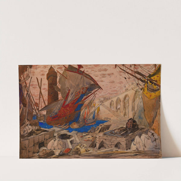 La Pisanella ou La Morte Parfumee by Léon Bakst