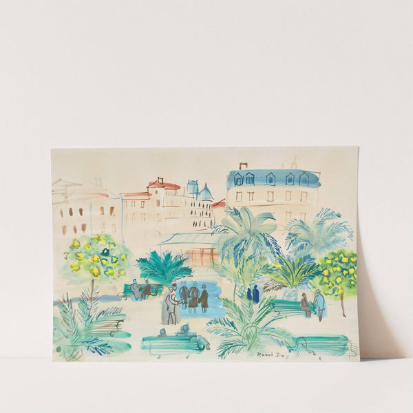 La place Arago (1947) by Raoul Dufy