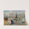 La Place De La Concorde (1872) by Joaquín Pallarés Allustante
