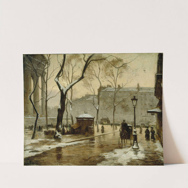 La place de la Madeleine by Louis Braquaval