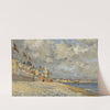 La Plage À Sainte-Adresse by Paul Mathieu