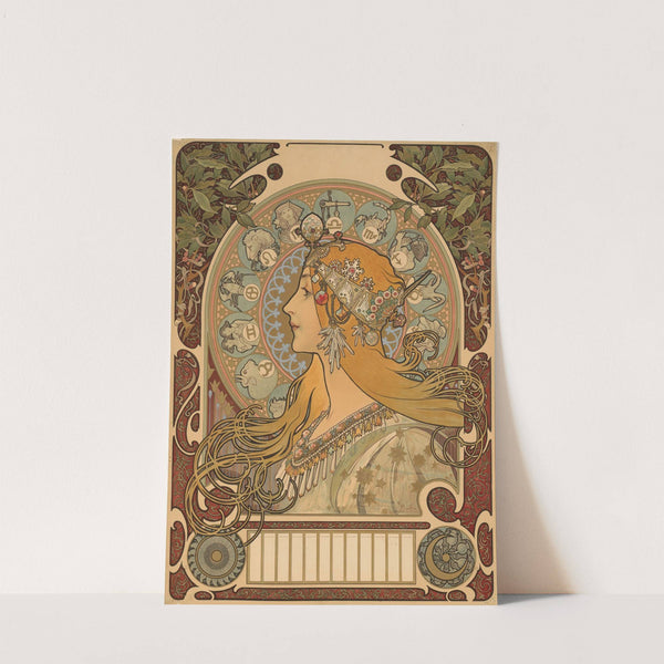 La Plume (1896) by Alphonse Mucha